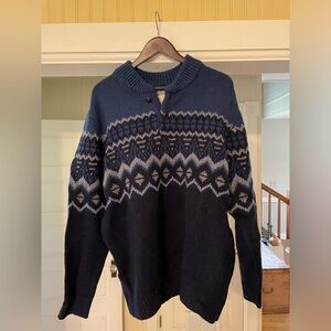 Classic L.L. Bean 100% Lambs Wool Sweater XL